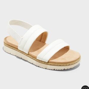 Cat & Jack Kids' White Sandals